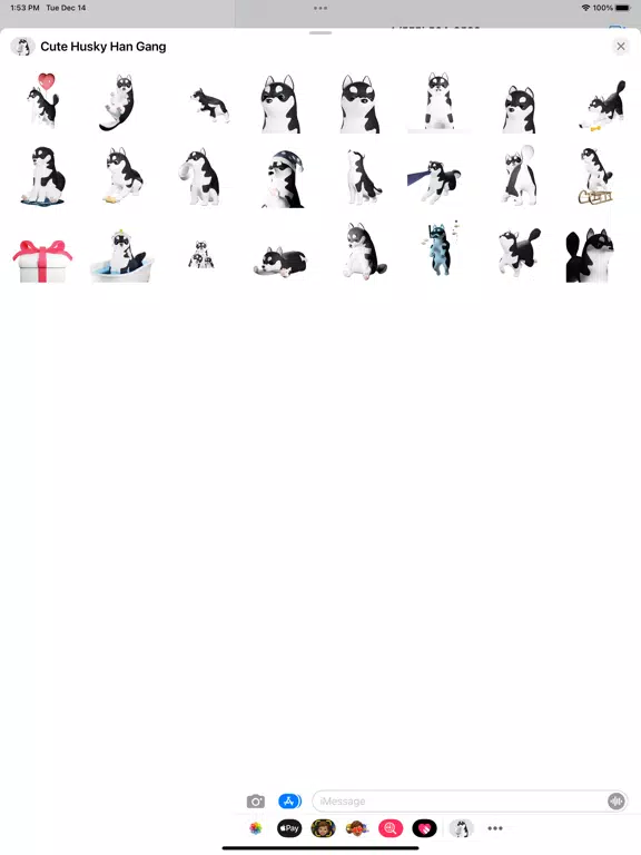 Cute Husky Han Gang iPad Screenshots