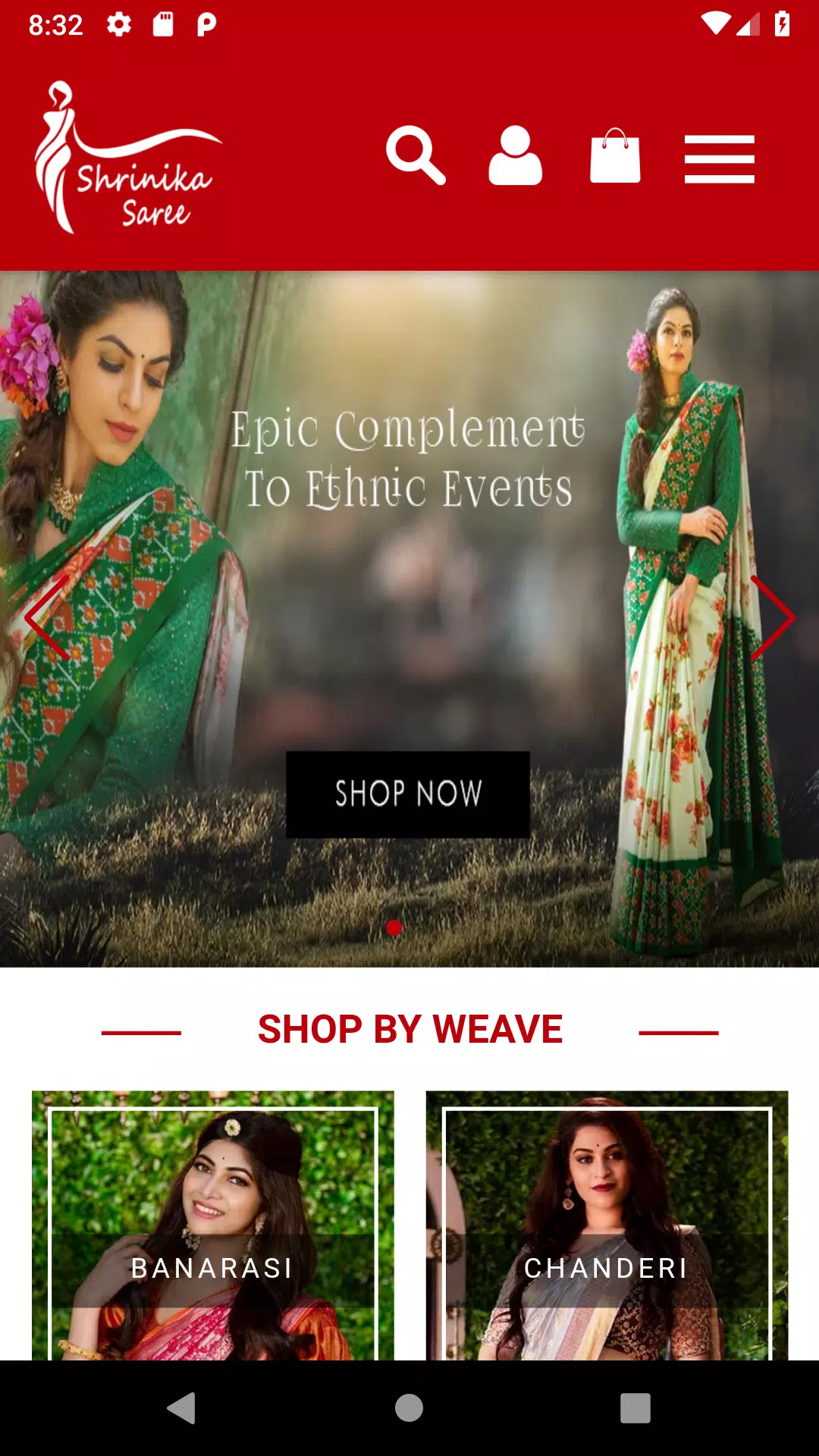 Shrinika Saree Screenshots