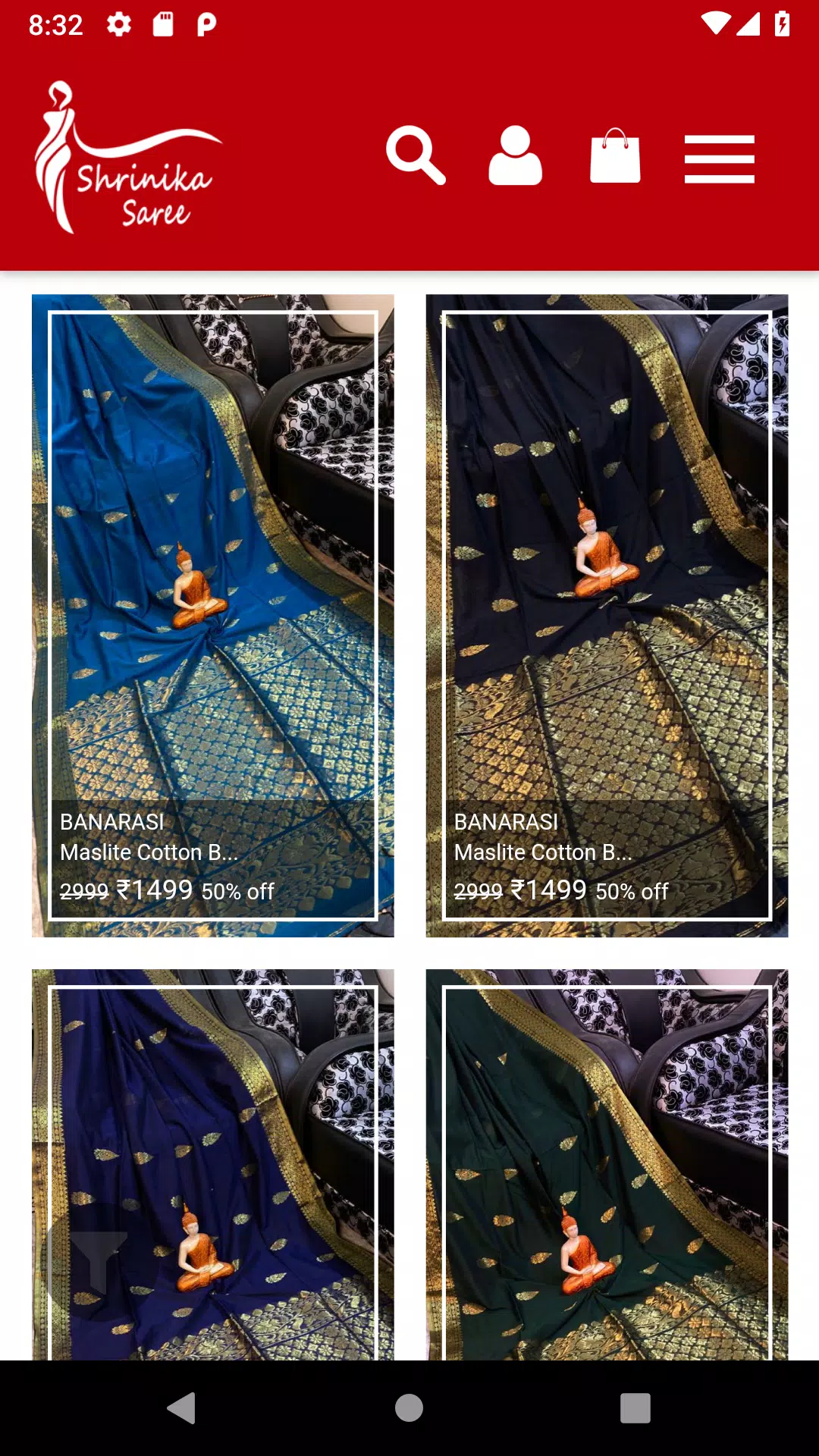 Shrinika Saree Screenshots