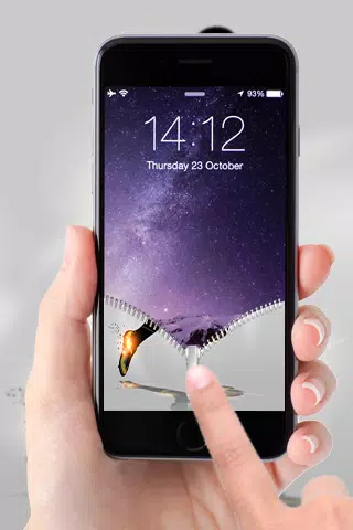 Football Zipper Lock Screen Screenshots