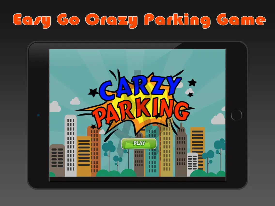 Crazy Parking Games - Furious Car Speed Steering Wheel Buggy iPad 应用截图