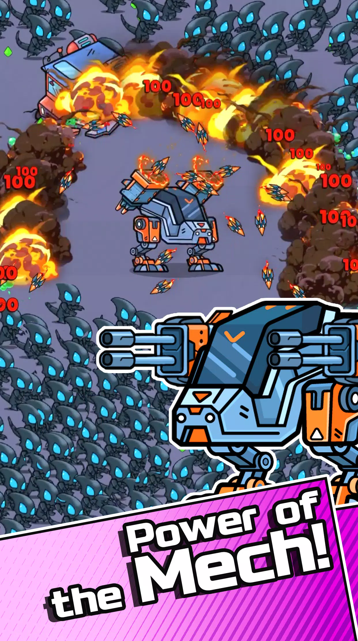 Alien Survivor: Mech Wars Screenshots