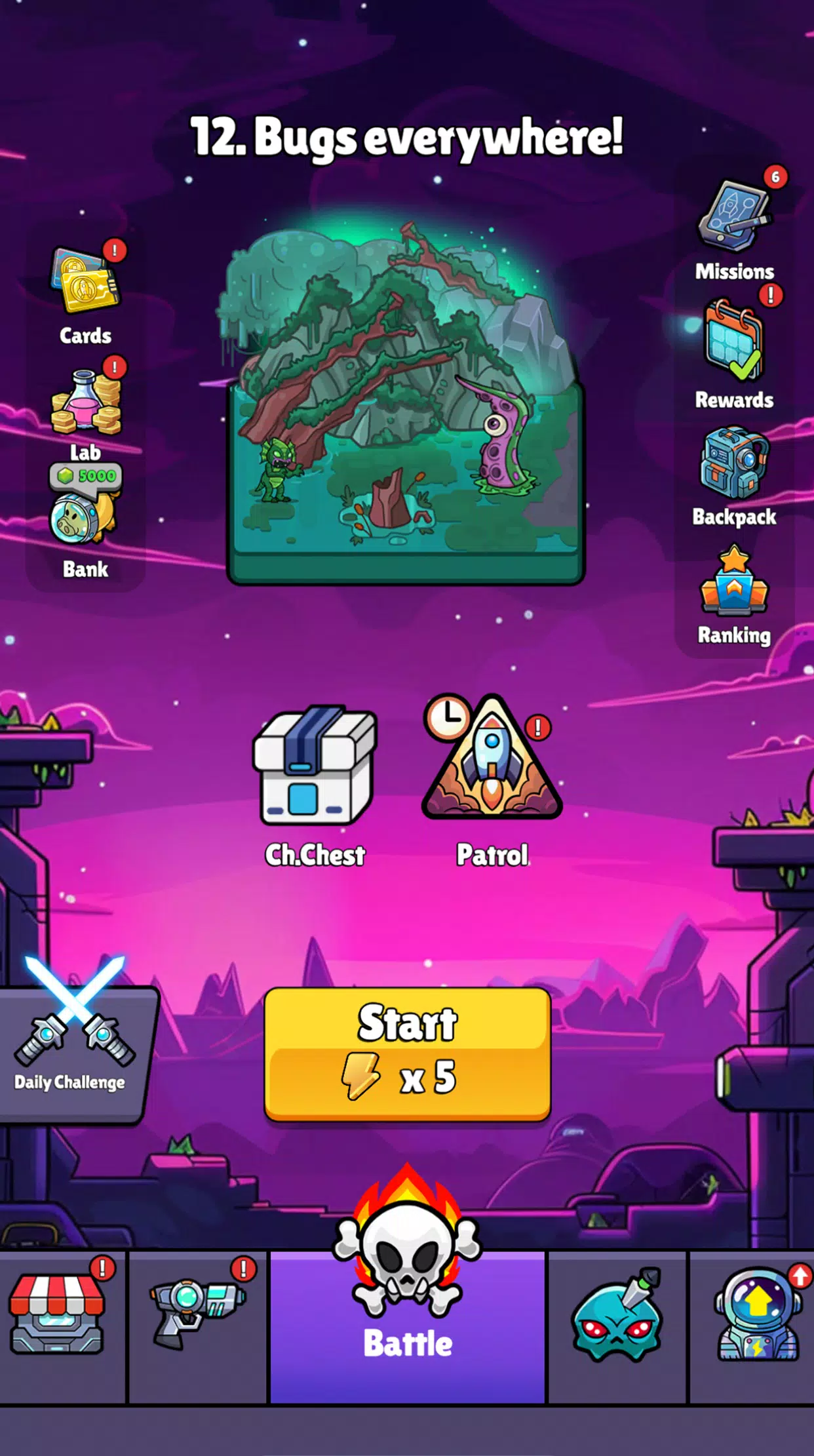 Alien Survivor: Mech Wars Screenshots
