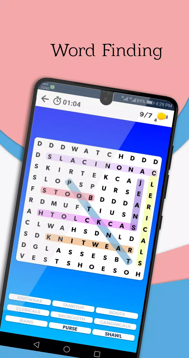 JR GAMING Word Search For Adult's Screenshots