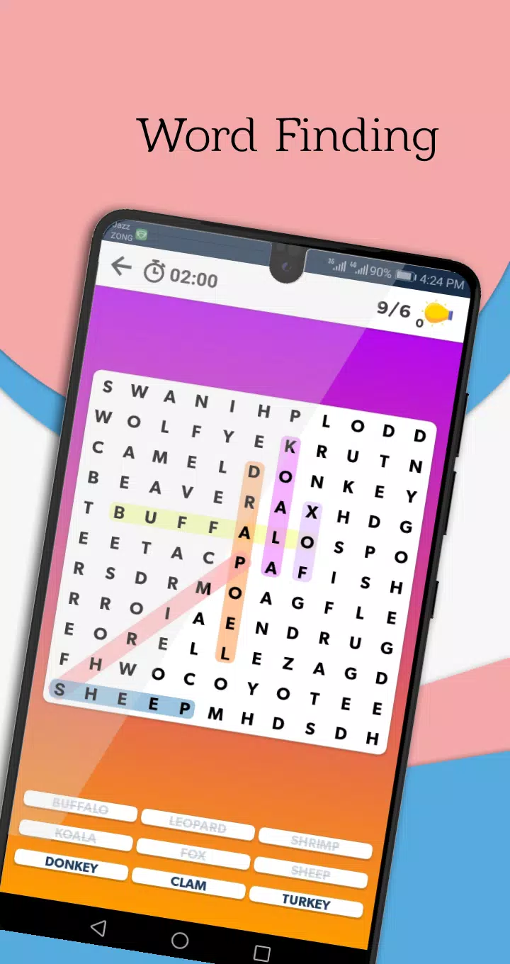 JR GAMING Word Search For Adult's Screenshots