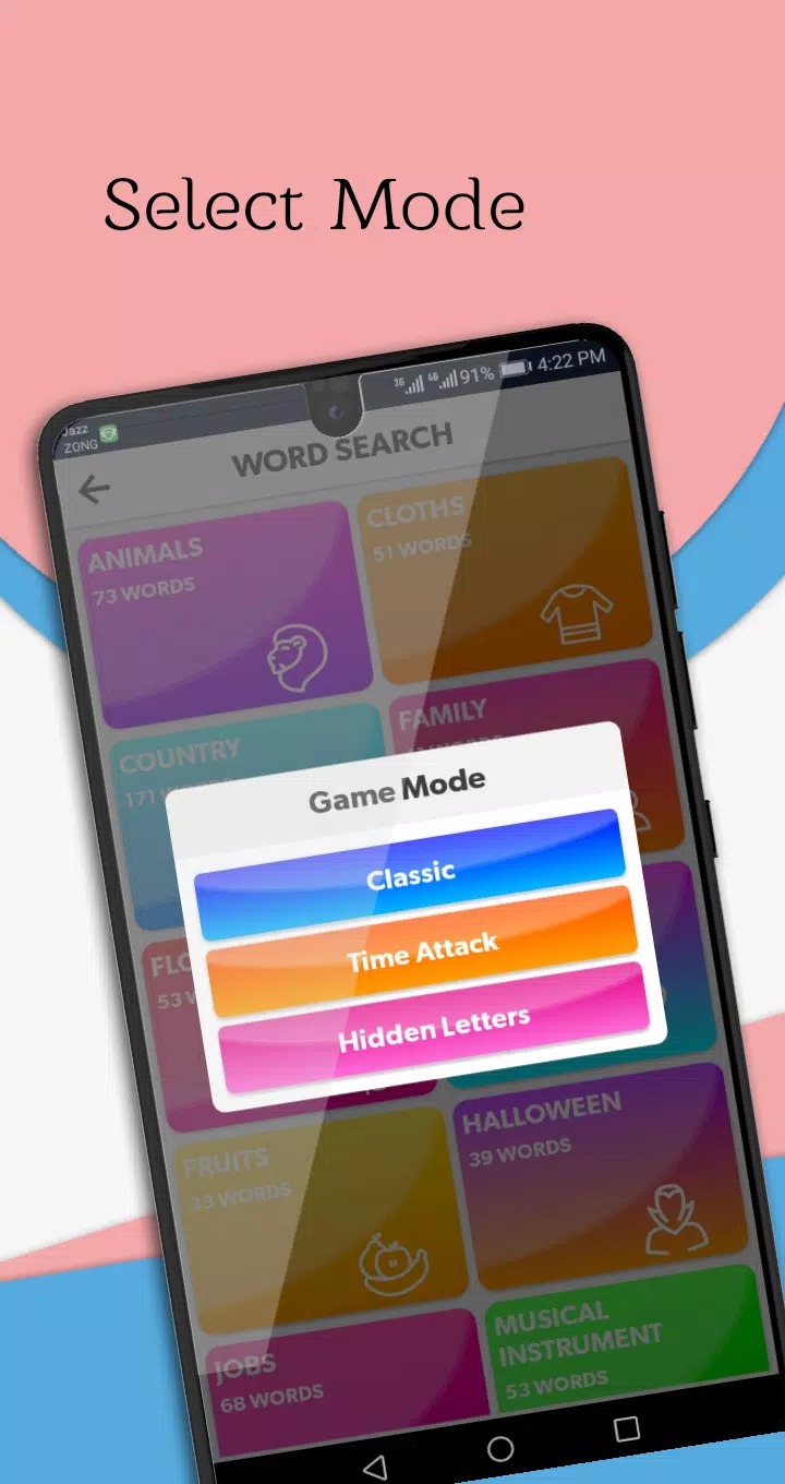 JR GAMING Word Search For Adult's Screenshots