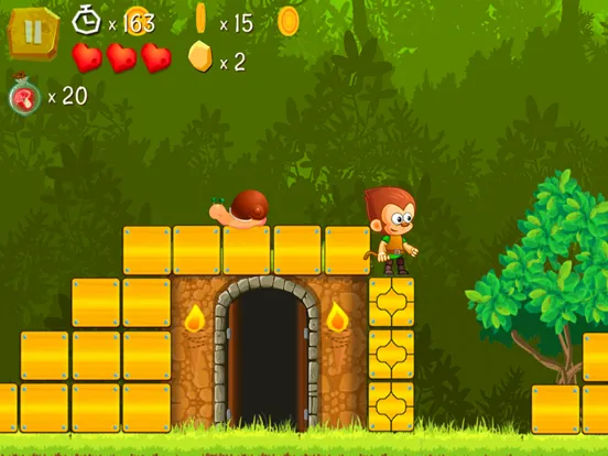 Super Kong Jump - Monkey Bros iPad  스크린샷