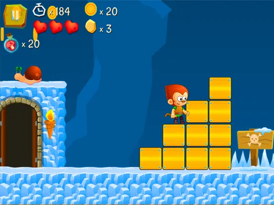 Super Kong Jump - Monkey Bros iPad  스크린샷