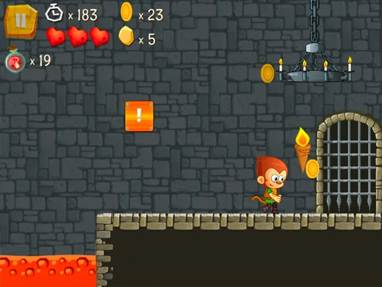 Super Kong Jump - Monkey Bros iPad  스크린샷