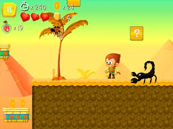Super Kong Jump - Monkey Bros iPad  스크린샷