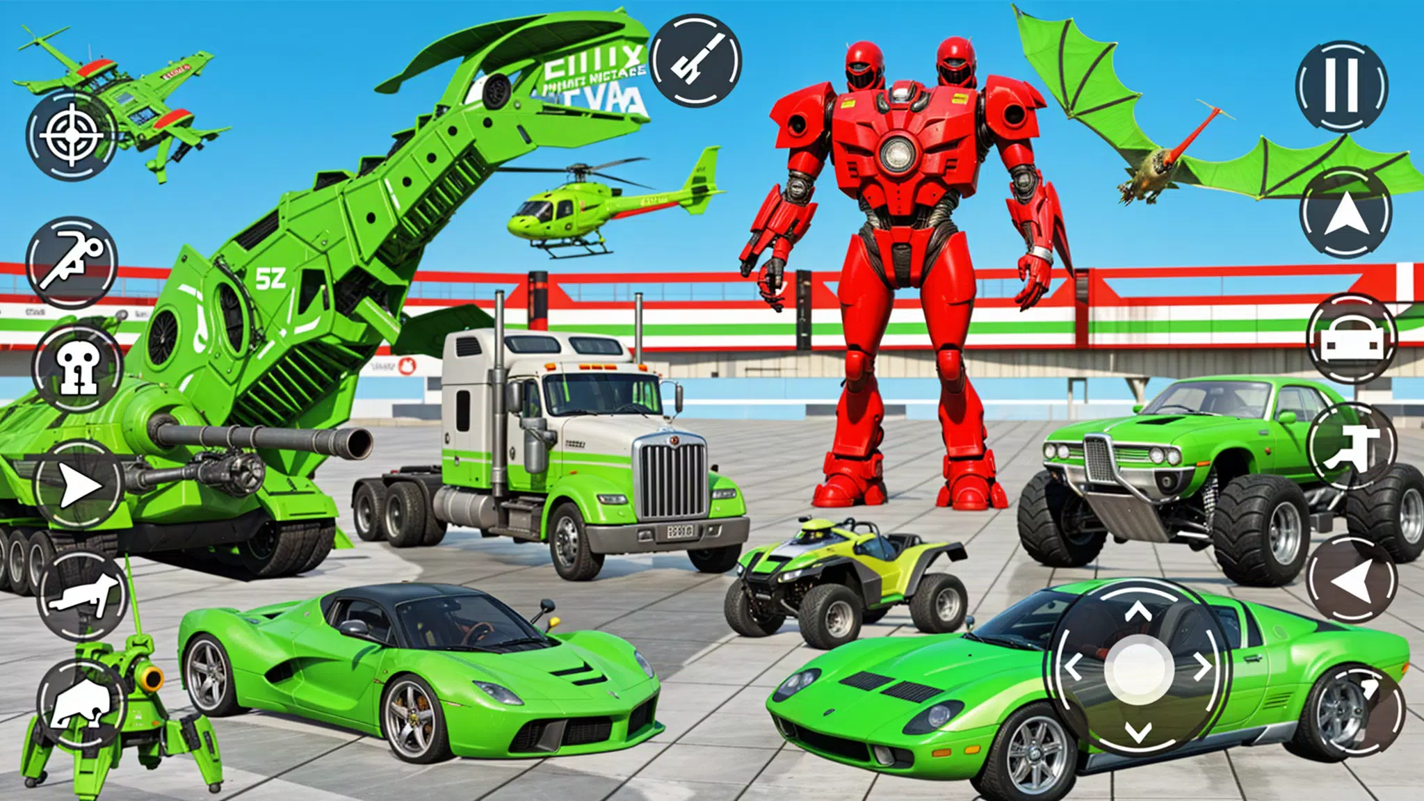 Dino Robot Games - Dino World Screenshots