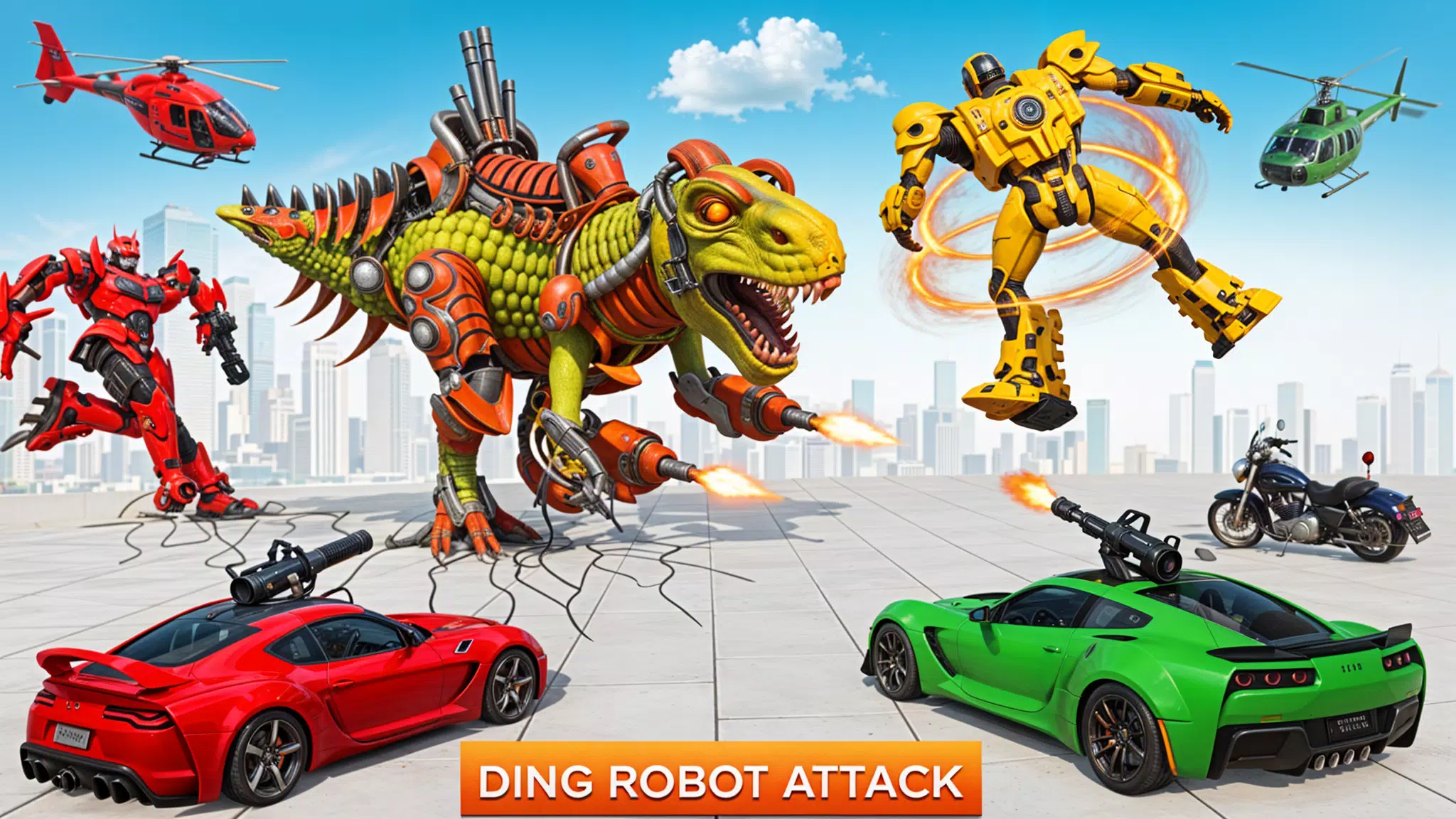 Dino Robot Games - Dino World Screenshots