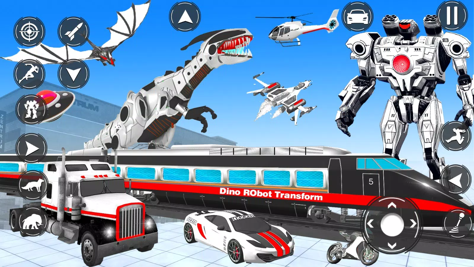 Dino Robot Games - Dino World Screenshots