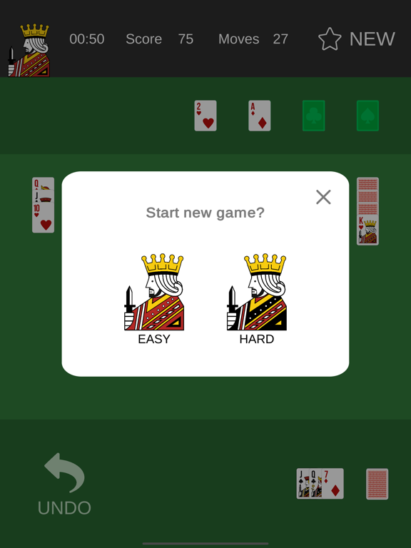 Klondike Solitaire. Patience iPad Screenshots
