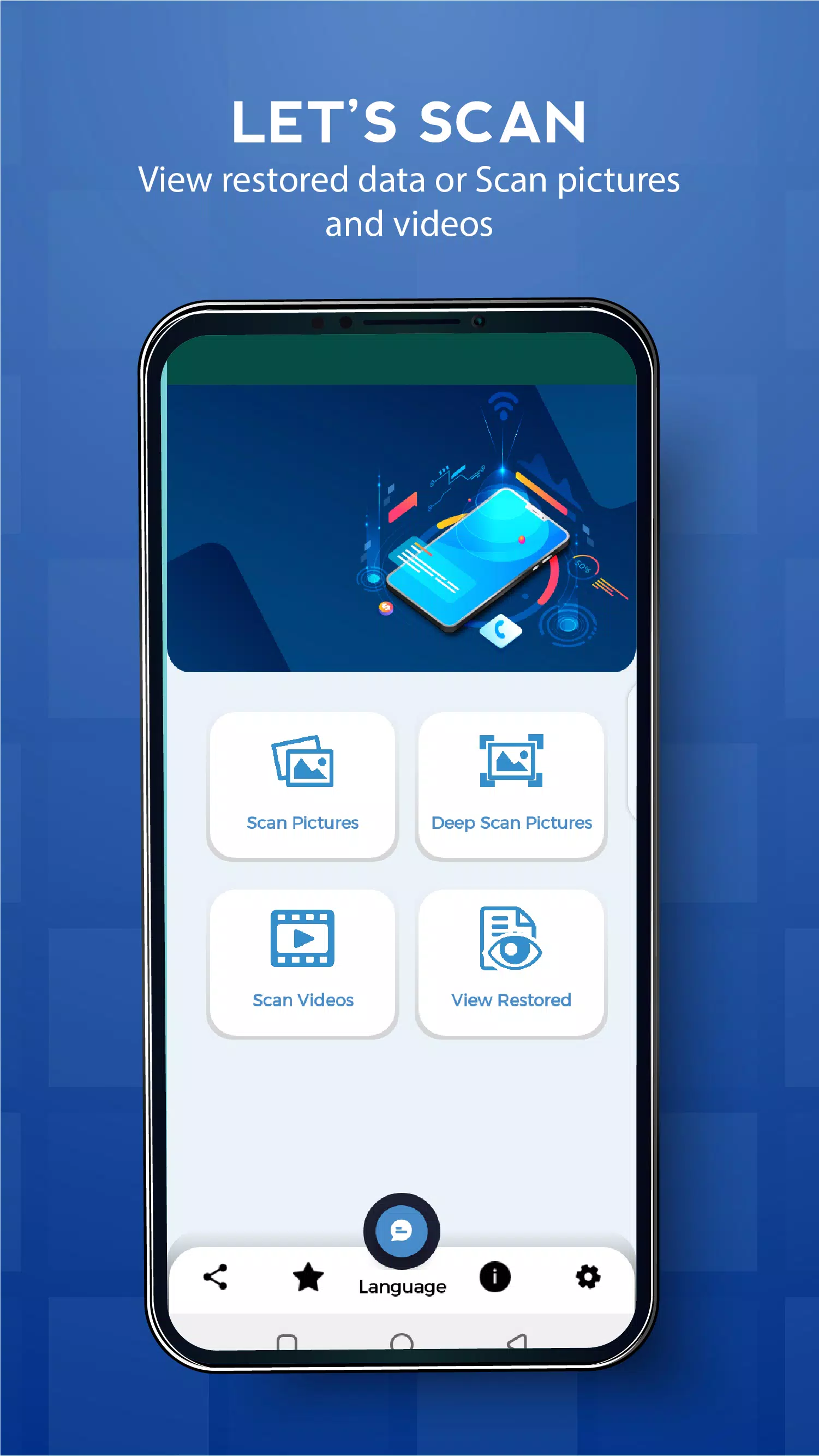 Deleted Photo & Video Recovery Screenshots