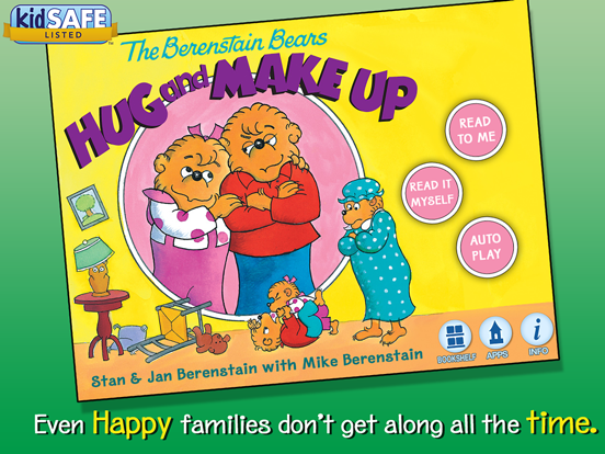 Berenstain Bears Hug & Make Up iPad Screenshots