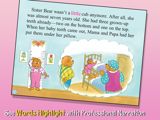 Berenstain Bears - Tooth Fairy iPad Screenshots