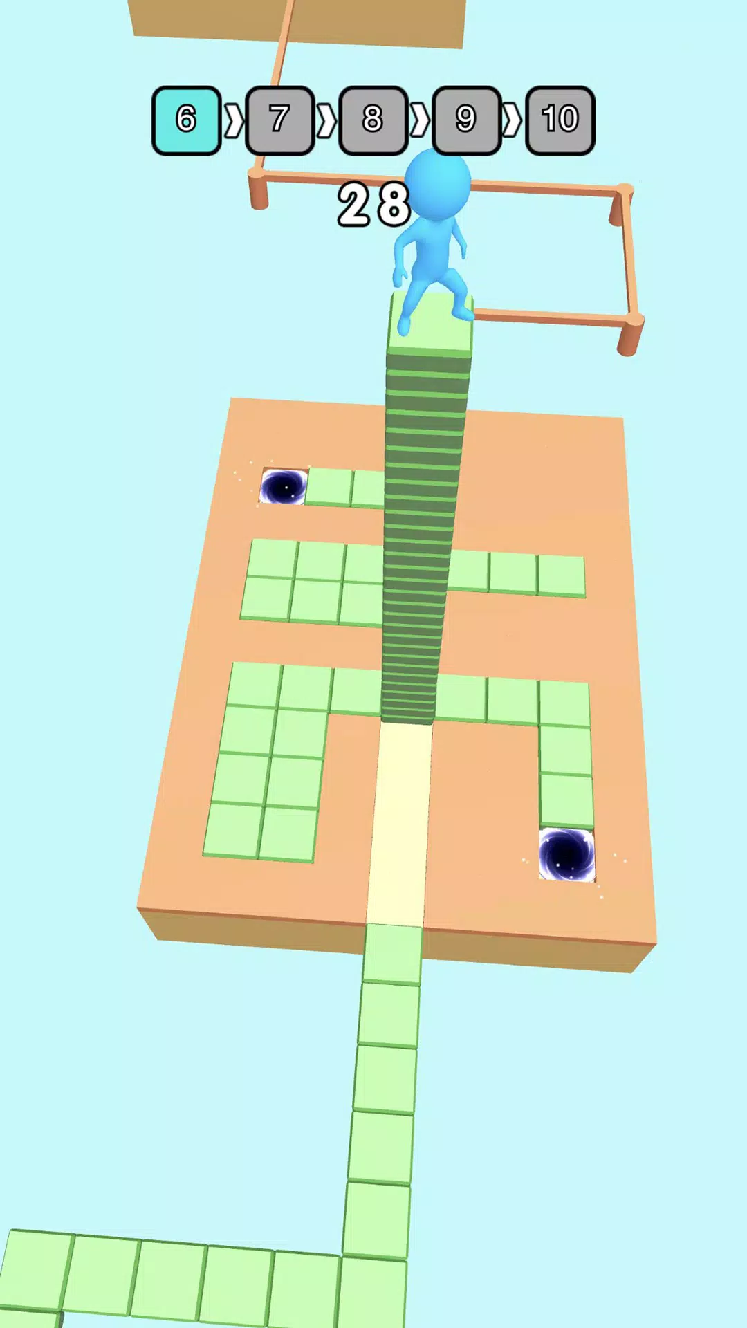 Stacky Dash:Maze Run 스크린샷