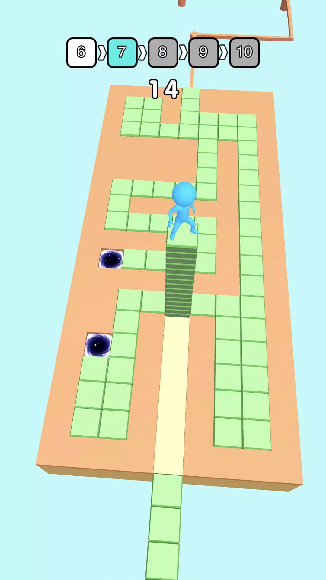 Stacky Dash:Maze Run 스크린샷