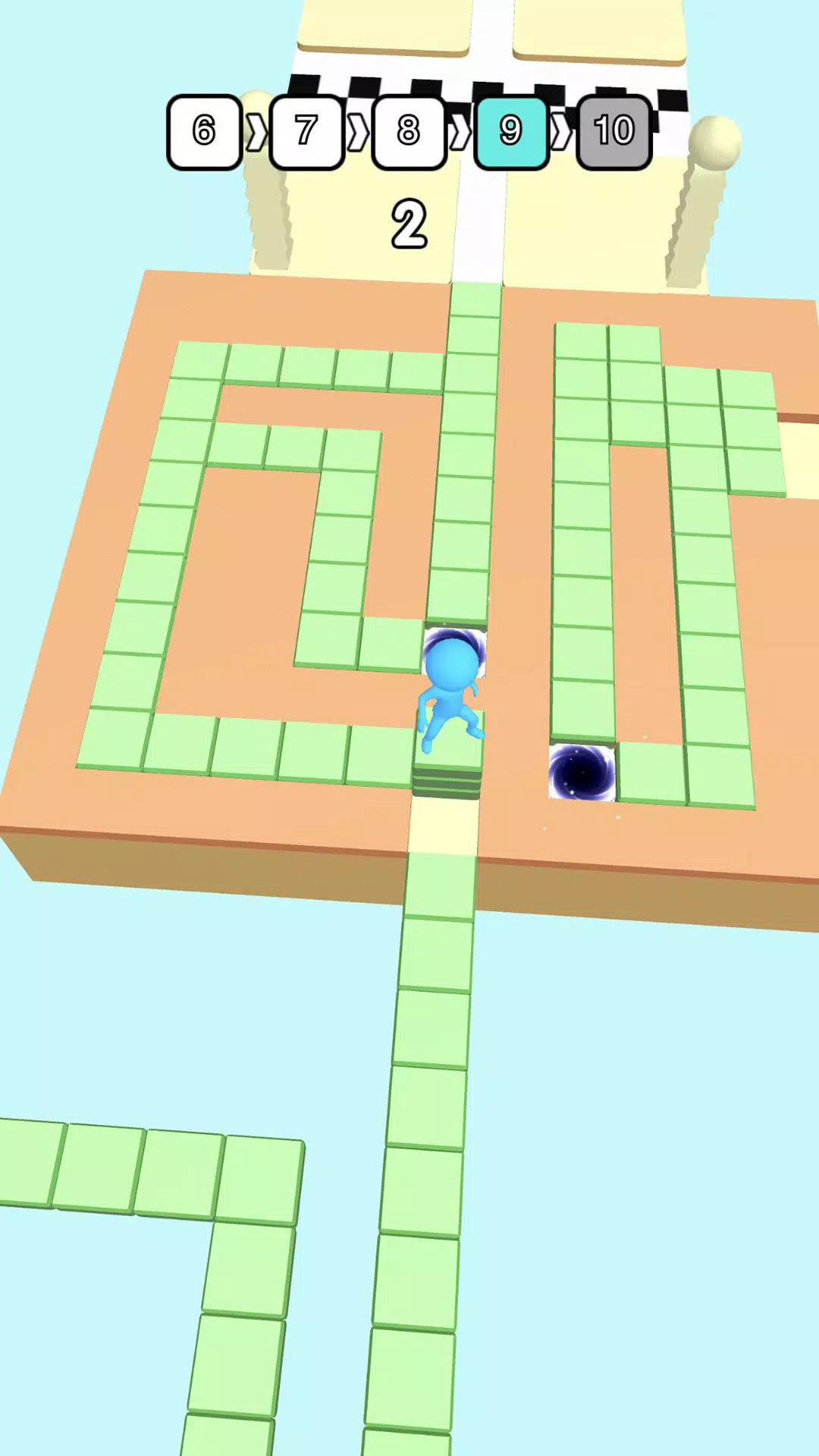 Stacky Dash:Maze Run 스크린샷