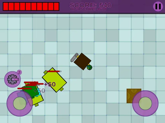 Ảnh chụp màn hình của Zany Zombies: Zenith of Zeal iPad 