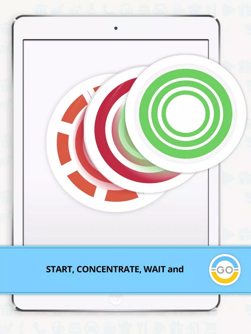 Ảnh chụp màn hình của - GO - Concentration Reaction Speed Friends - iPad 