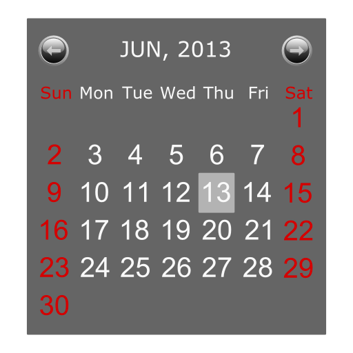 Julls' Calendar Widget Lite