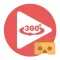 Cardboard Videos. VR - Virtual reality 360 player