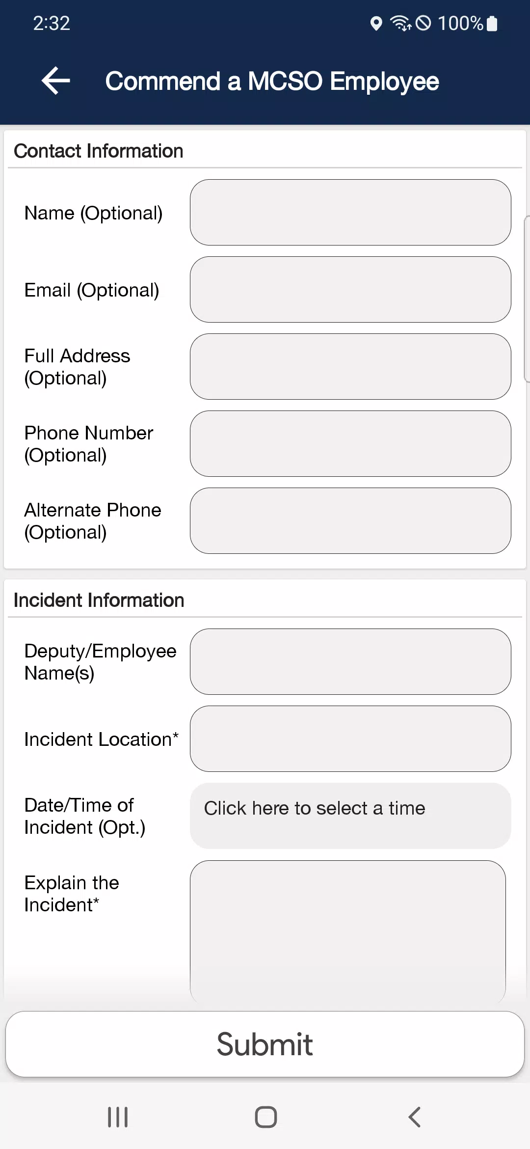 Marion County Sheriff Indiana Screenshots