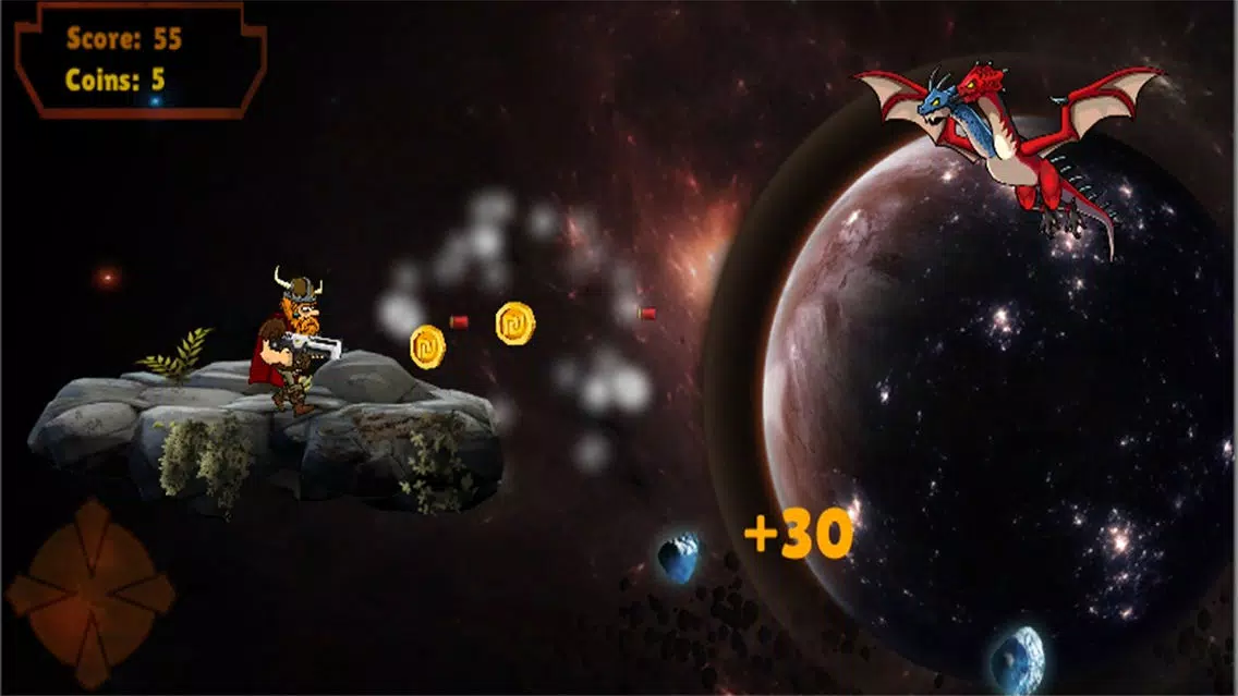 Tough Viking Games in Zero G Ekran Görüntüleri