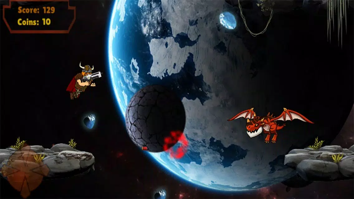 Tough Viking Games in Zero G Ekran Görüntüleri