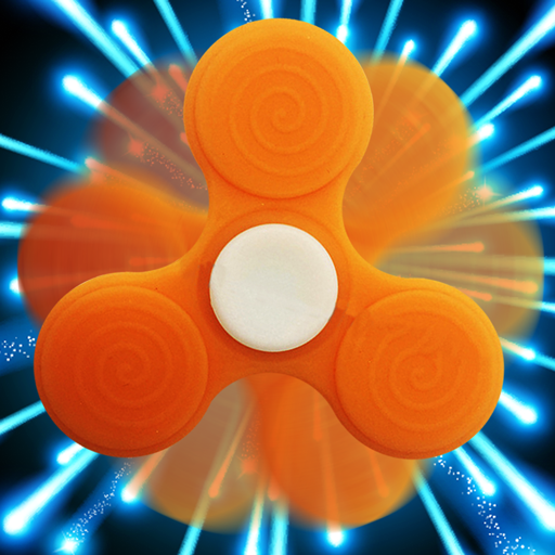 Fidget spinner tap swipe