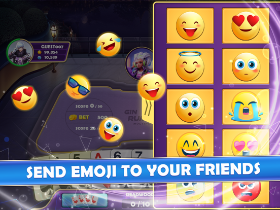 GinRummy Multiplayer iPad 스크린샷