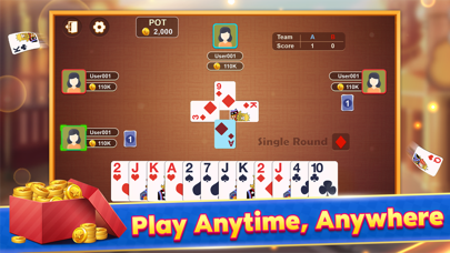 Ảnh chụp màn hình của Tarneeb: The Classic Game