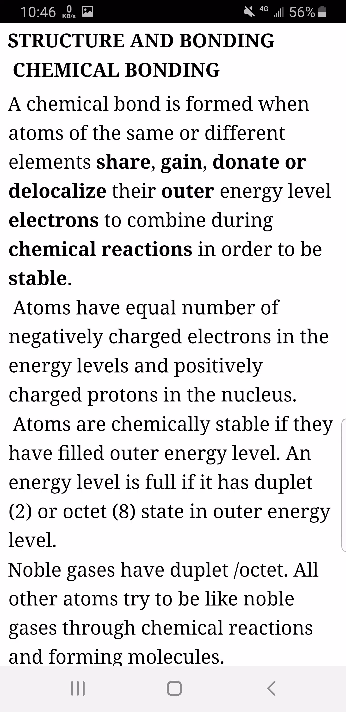 Chemistry Notes Form 2 Offline Screenshots