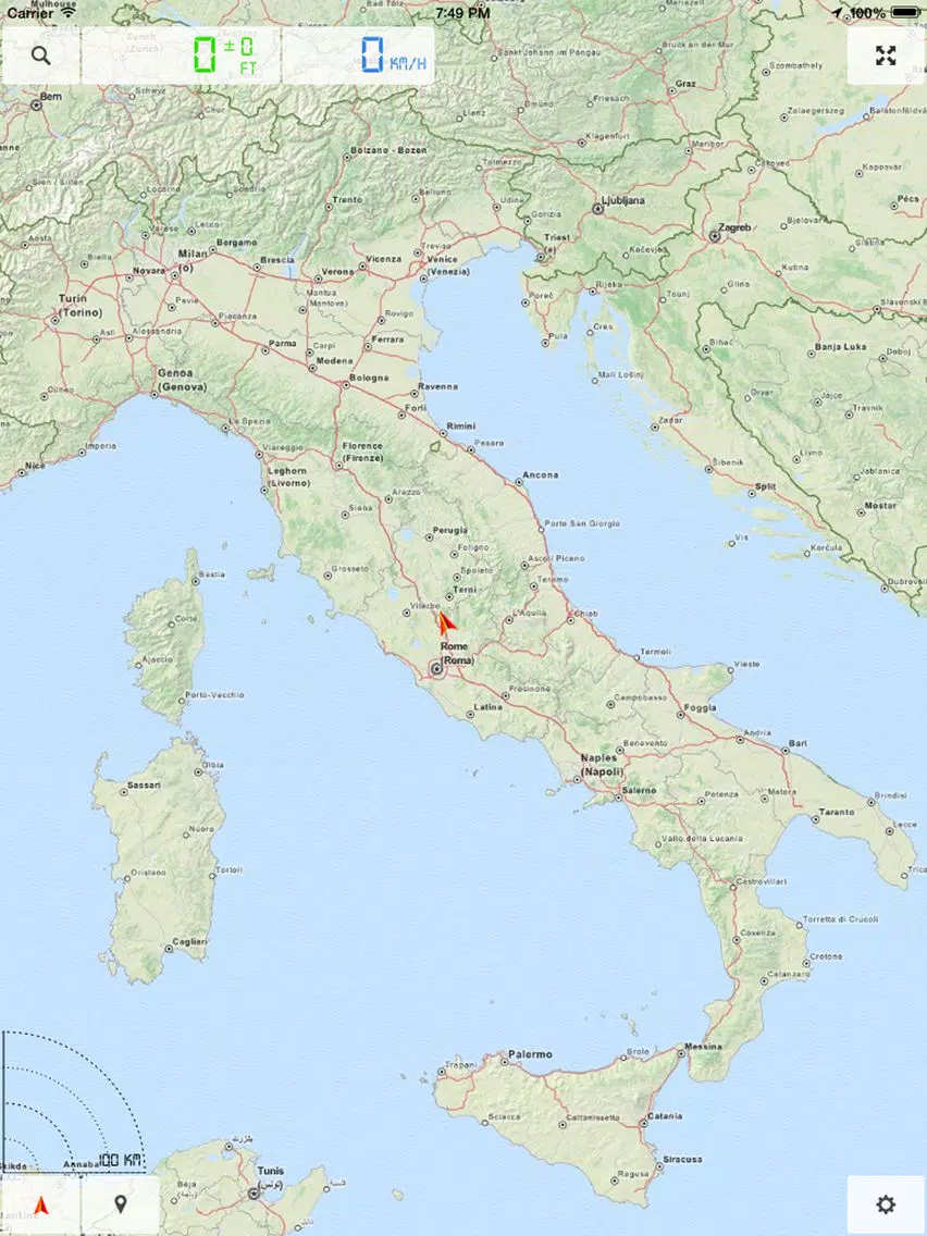 Italy, Venice, Vatican - Offline Map & GPS Navigator iPad Screenshots