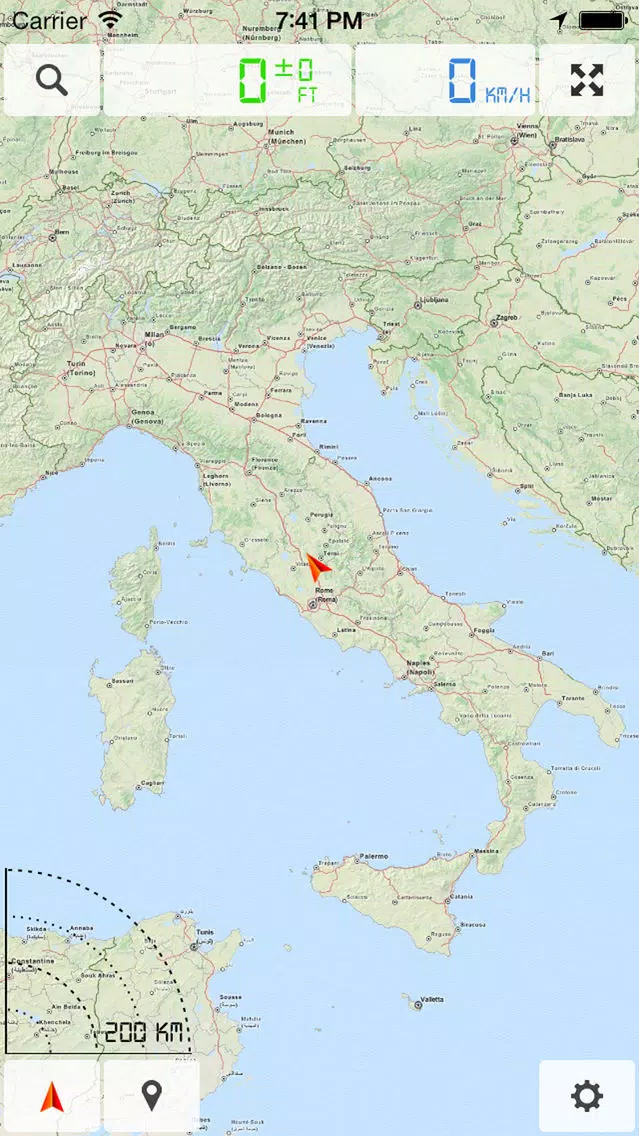Italy, Venice, Vatican - Offline Map & GPS Navigator Screenshots