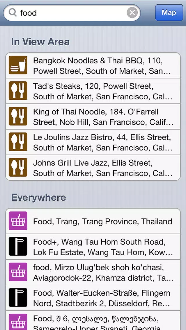 Japan - Offline Map & GPS Navigator Screenshots