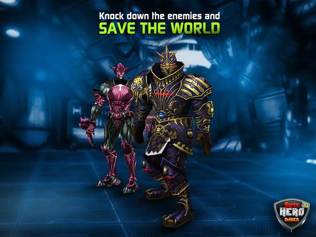 Superhero Maker 3D Screenshots
