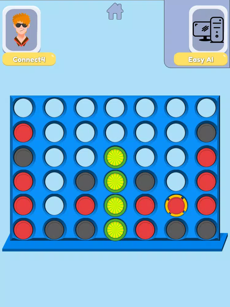 4 in a row online connect four iPad Screenshots