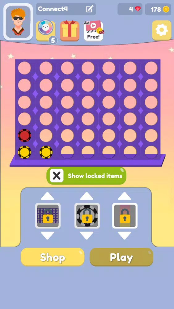 4 in a row online connect four Screenshots