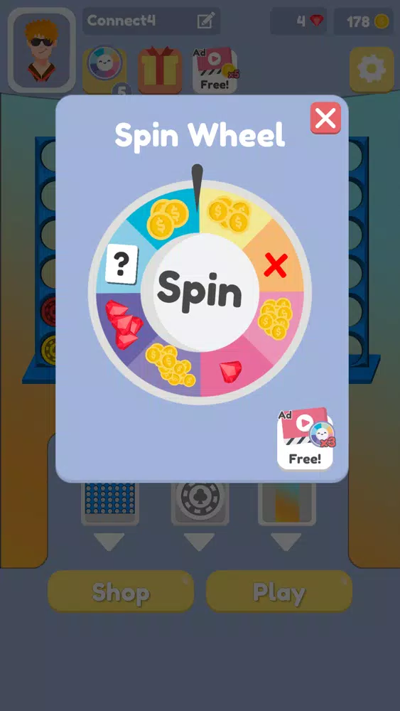 4 in a row online connect four Screenshots