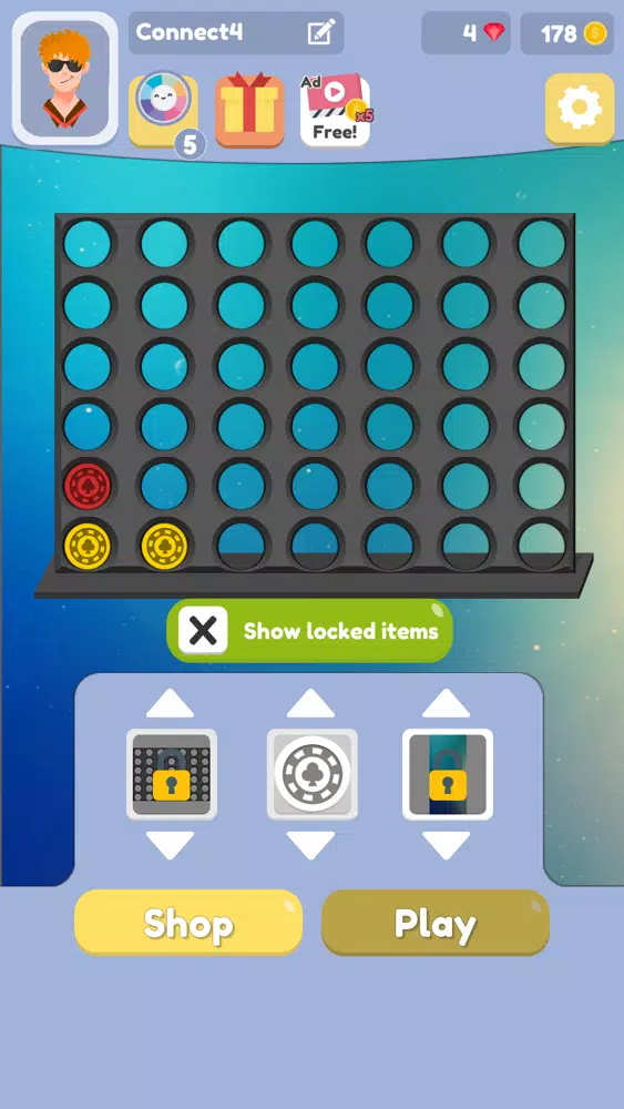 4 in a row online connect four Screenshots