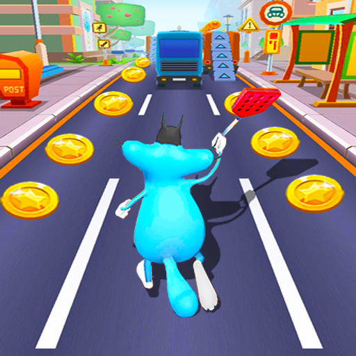 Oggy & Cafards Endless Runner