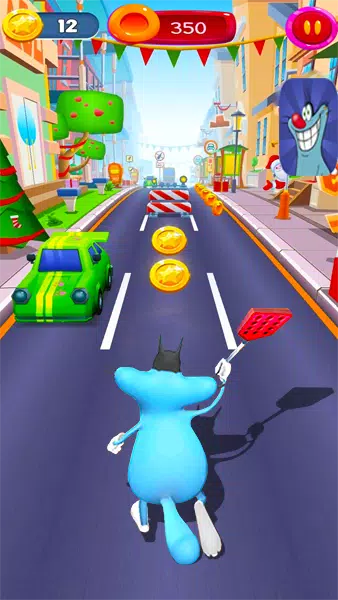 Oggy & Cafards Endless Runner 스크린샷