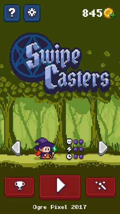 Swipe Casters スクリーンショット