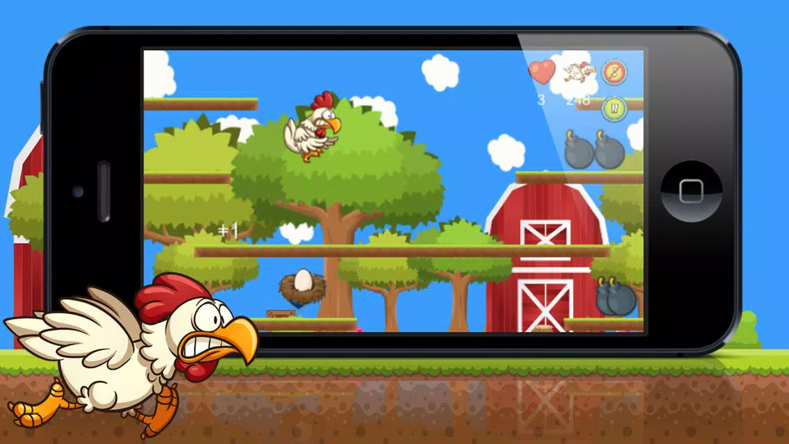 Chicken Run Free! A farm run and fly story of next door chicken hero! Screenshots