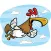 Egg Splash. Tap on empty nests and become a chicken hero!