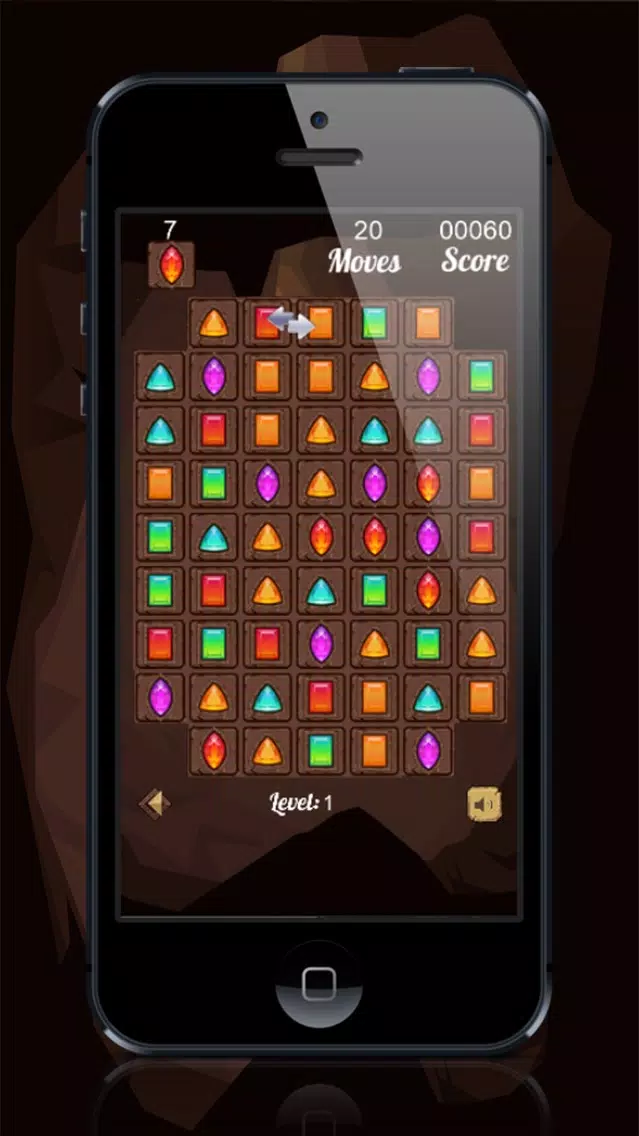 Viking Dwarf Gold - A match-3 gems adventure to Valhalla of a berserker warrior during viking age Screenshots