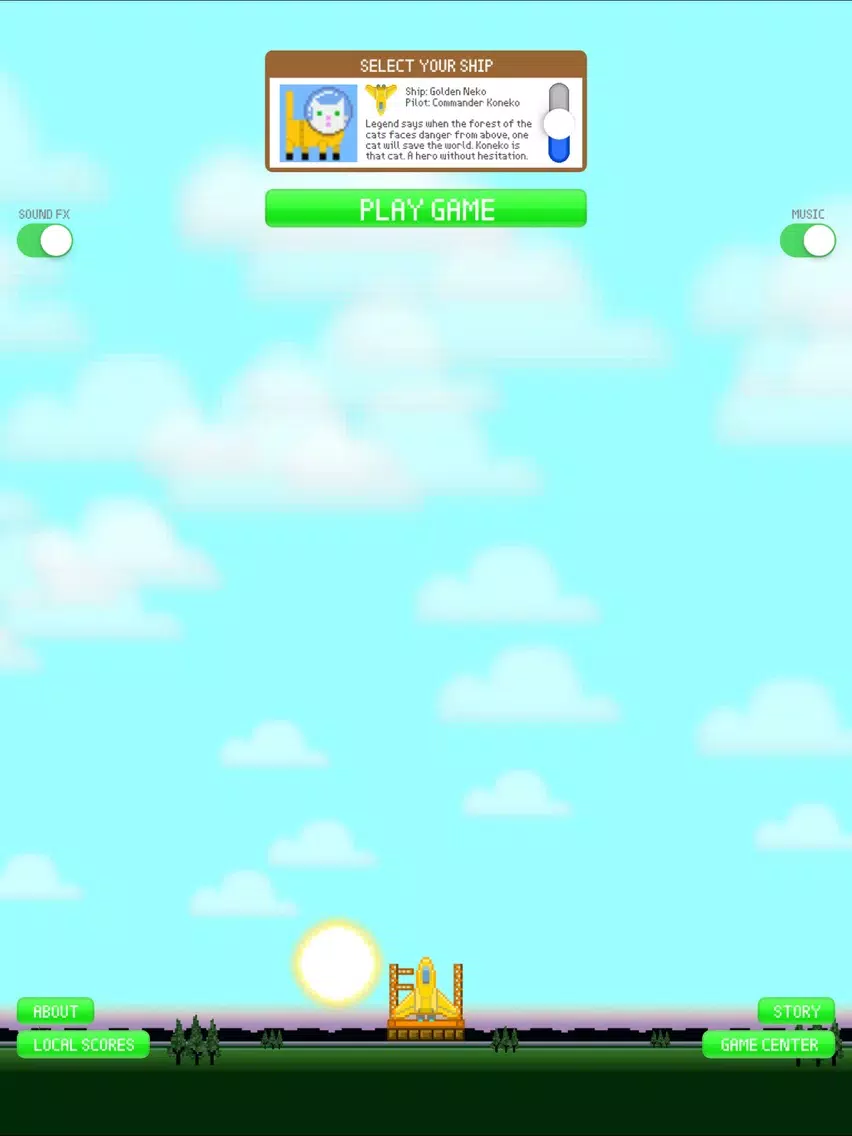 Pixel Cat Space iPad 應用截圖